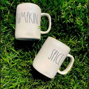 Rae Dunn Pumpkin Spice Mugs